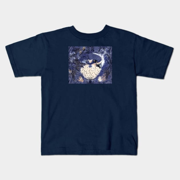 Peregrine Falcone In Moody Blues Kids T-Shirt by Salzanos